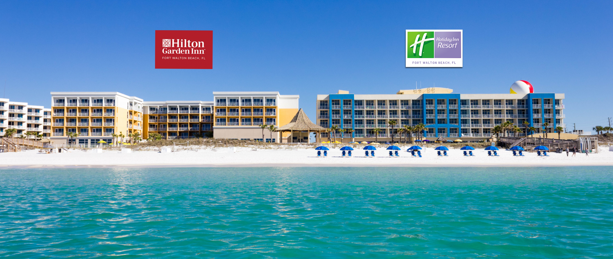 Holiday Inn Resort & Hilton Garden Inn Joint Properties Beach Resort